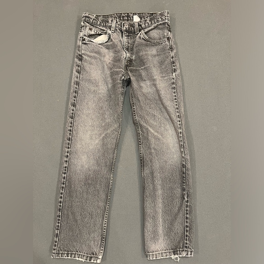 Levi's Men's Gray Organge Tab Jeans